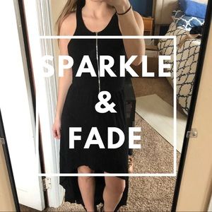 Racer back High-Low Dress